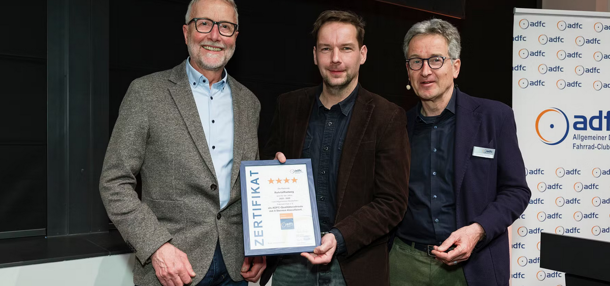 Vier Sterne für den RuhrtalRadweg