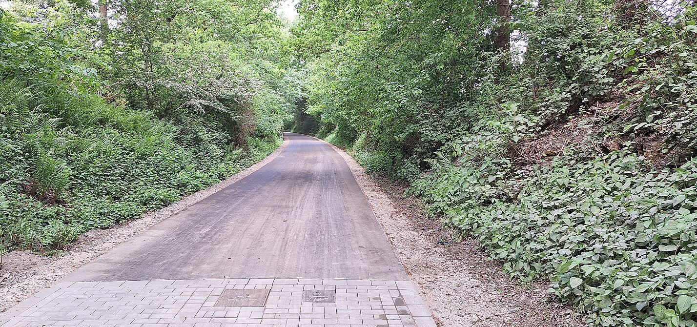 Glückauf-Trasse von Sprockhövel nach Hattingen Glückauf-Trasse von Sprockhövel nach Hattingen