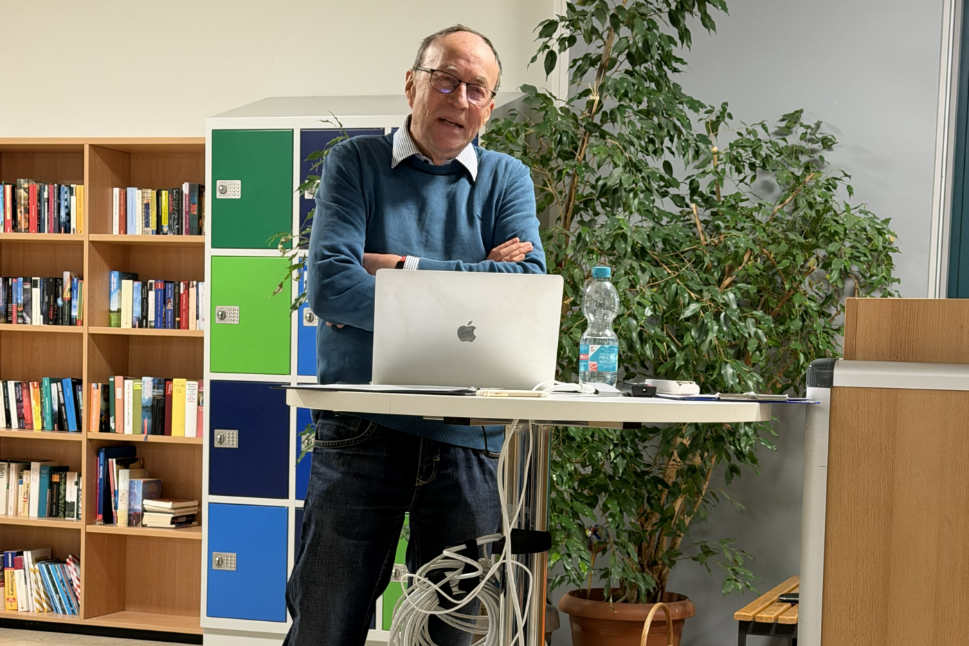 2026_Mitgliederversammlung_01 Stefan Heiland eröffnet die Mitgliederversammlung des ADFC Stade 2026