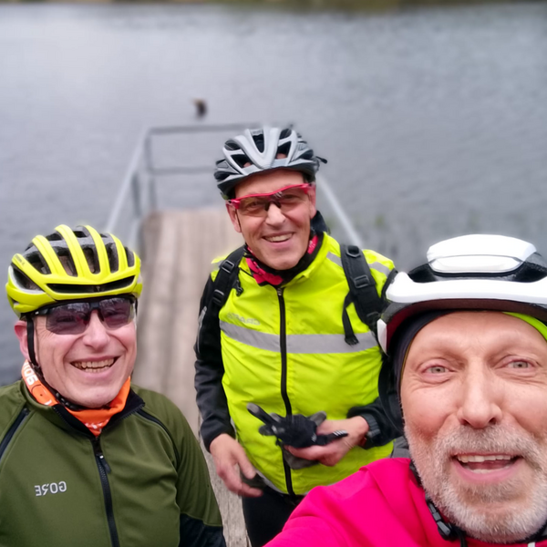 20260424_Graveltour_01 Gute Laune bei unserer Graveltour