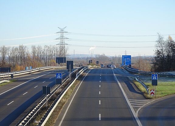 Autobahn A26 bei Stade