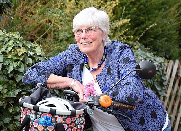 ADFC KV Stade Vorstandsmitglied Ilse von Lacroix