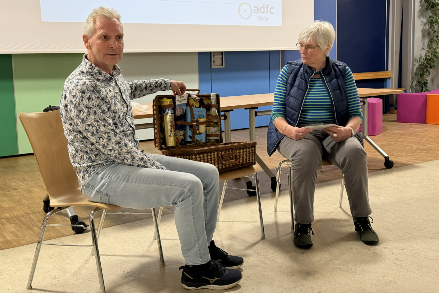 2026_Mitgliederversammlung_08 Verabschiedung von Ilse von Lacroix aus dem ADFC Stade Vorstand