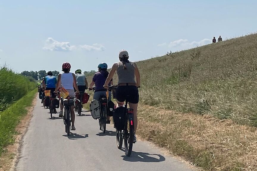 Am Elbdeich Fahrradtour am Elbdeich