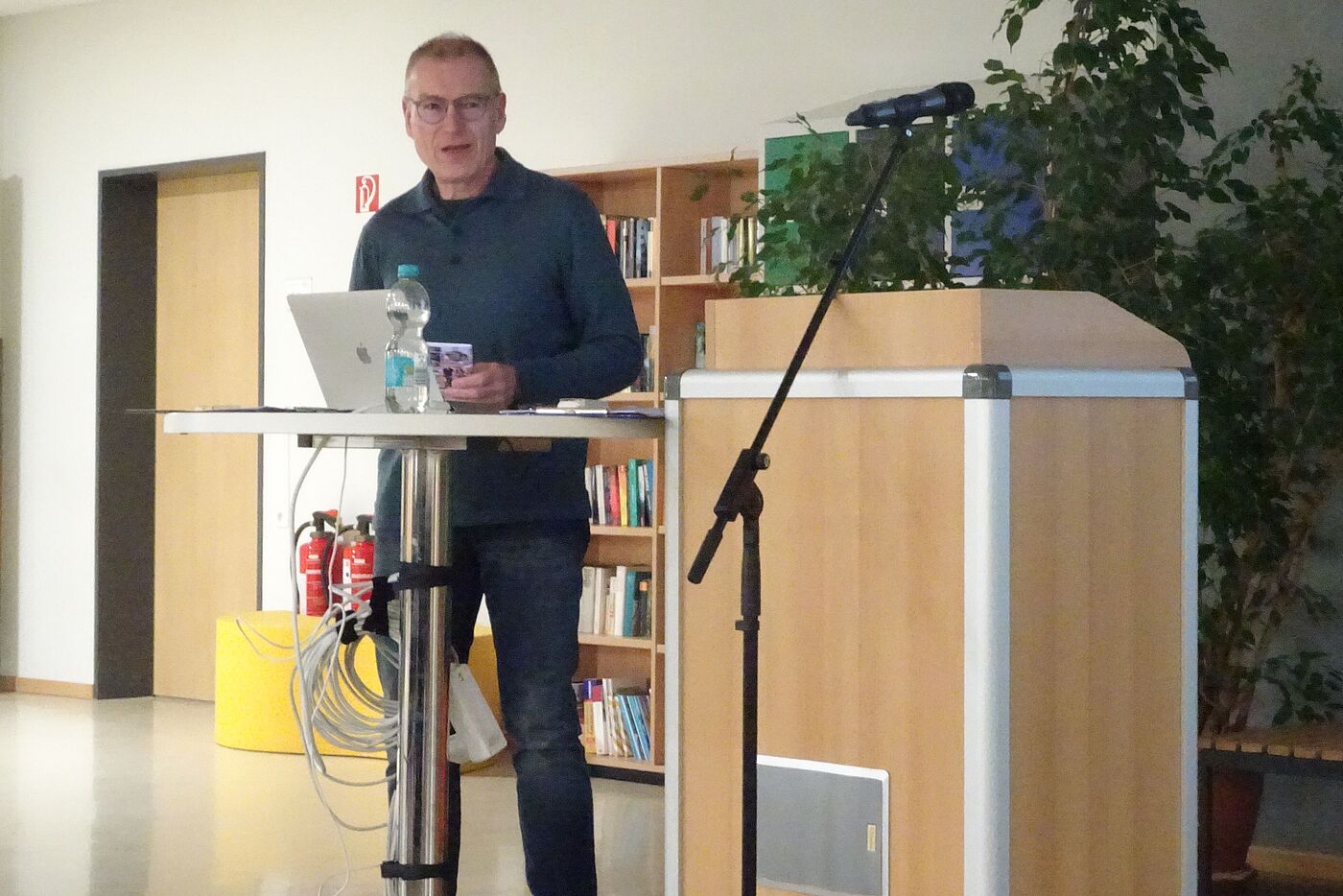 2026_Mitgliederversammlung_17 Heinz Volmari auf der Mitgliederversammlung 2026 des ADFC Stade