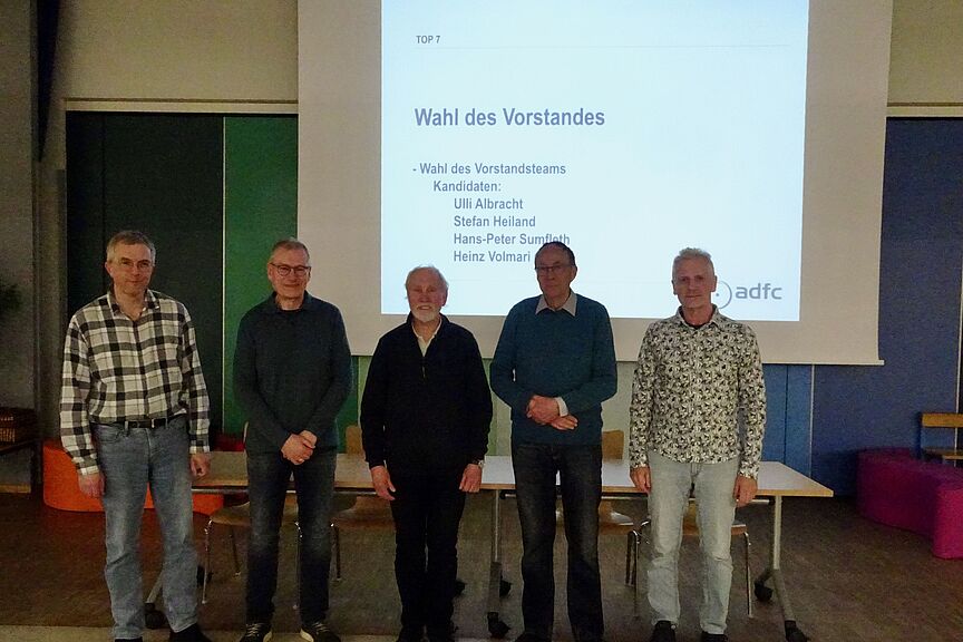 2026_Mitgliederversammlung_19 Der neue Vorstand des ADFC Stade