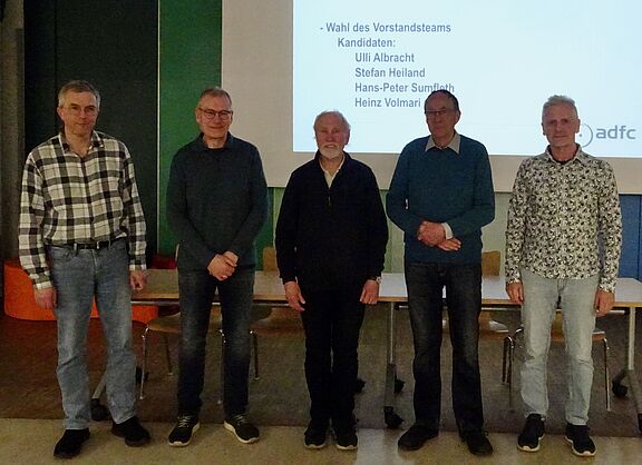 Der neue Vorstand des ADFC Stade
