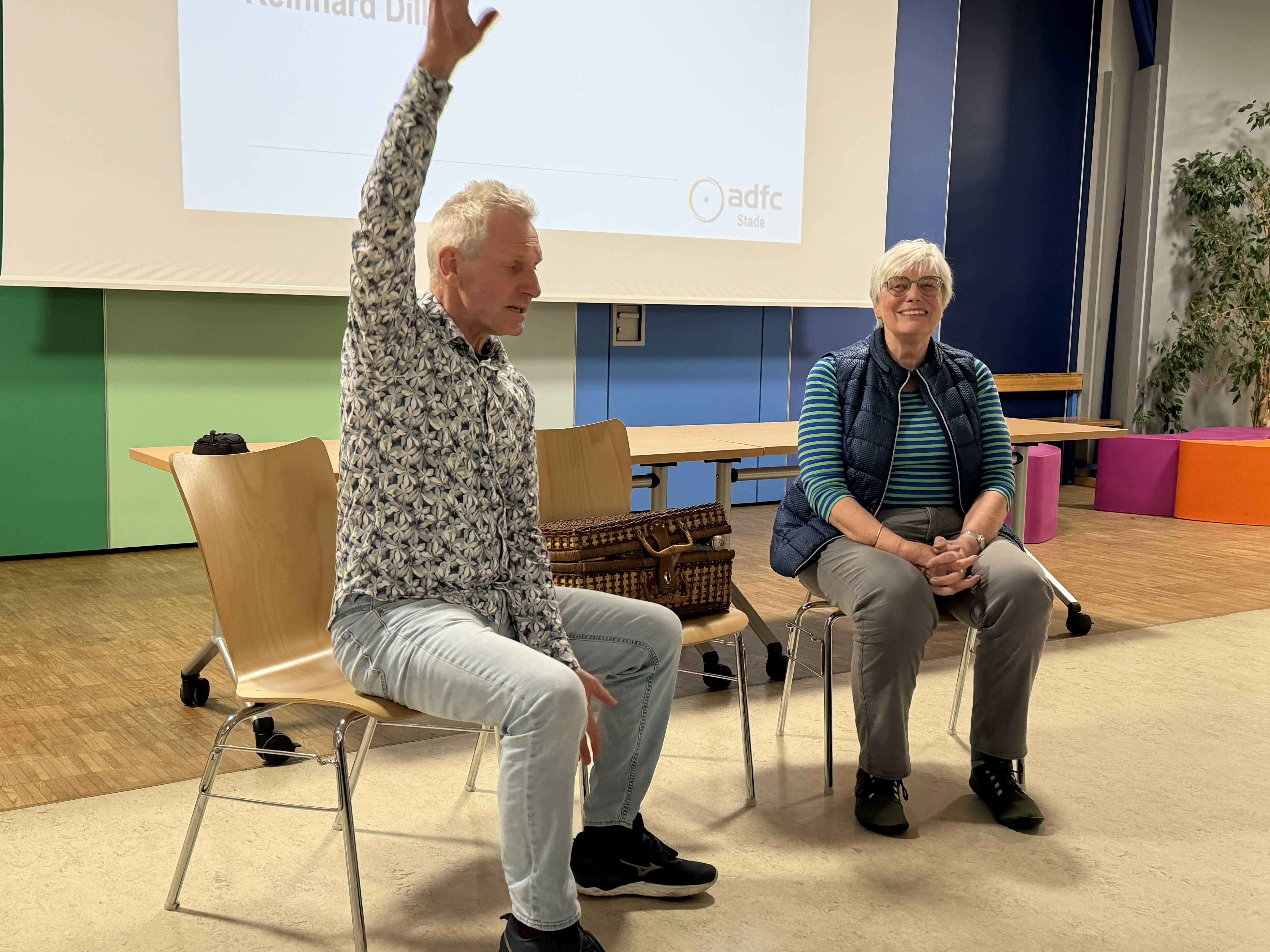 2026_Mitgliederversammlung_04 Verabschiedung von Ilse von Lacroix aus dem ADFC Stade Vorstand