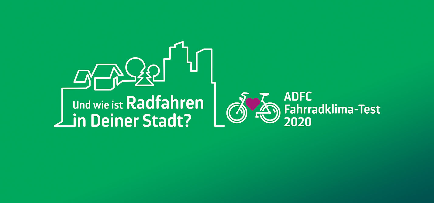 Key Visual ADFC-Fahrradklima-Test 2020 Key Visual ADFC-Fahrradklima-Test 2020